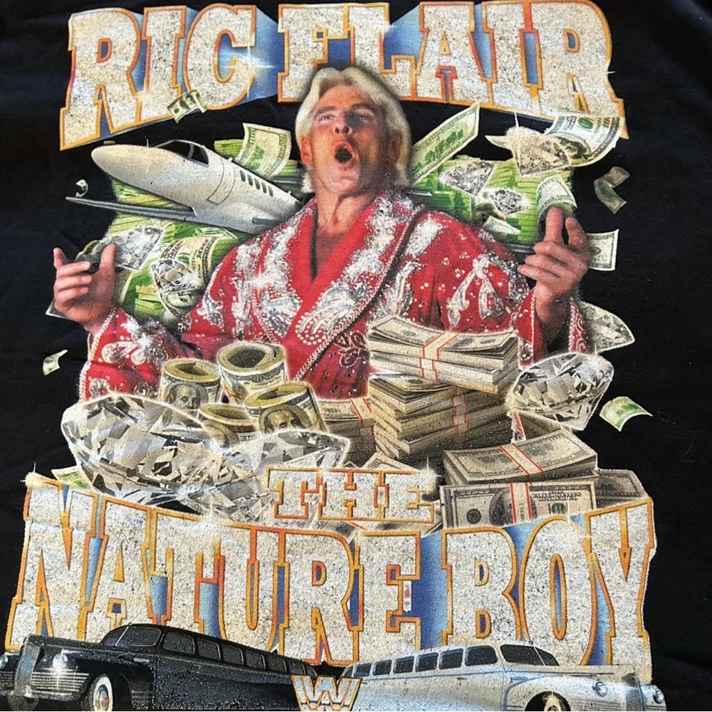 WWE WWF Ric Flair T-Shirt XL